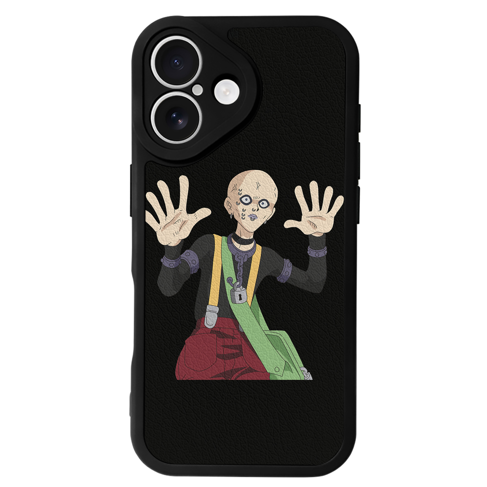 遊☆戯☆王 Yu-Gi-Oh! 【iPhone 16シリーズ対応】シリコンスマホケース（レザー調） 材質：シリコン